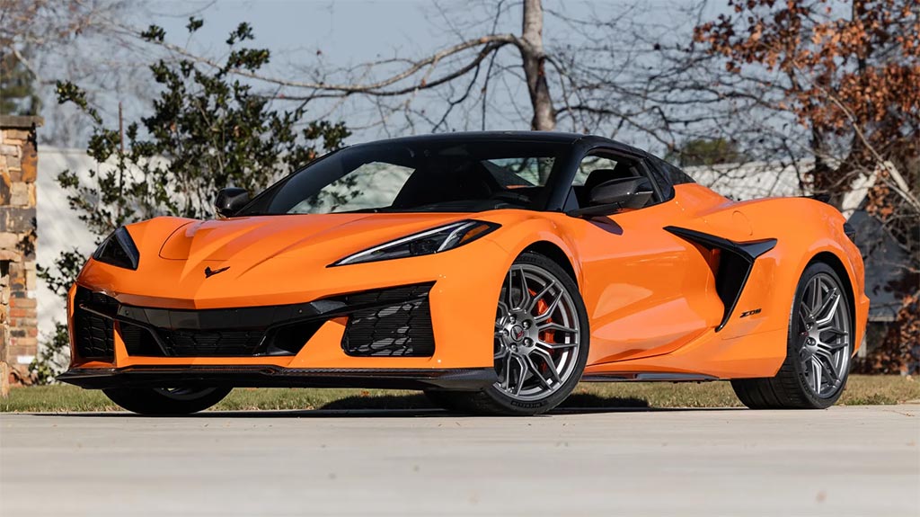 Amplify Orange 2023 Corvette Z06 Convertible - $176,000