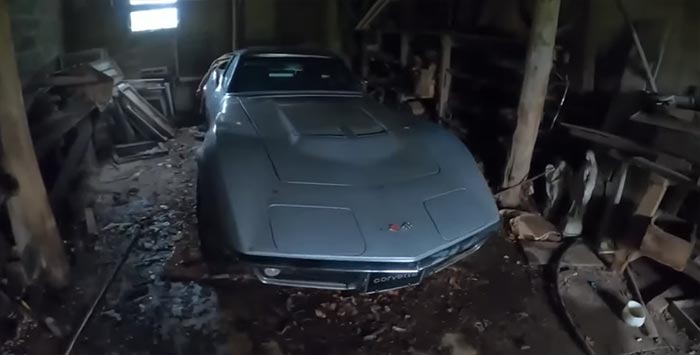[VIDEO] 1968 Corvette Barn Find Gets a Satisfying First Wash After 30 Years of Storage