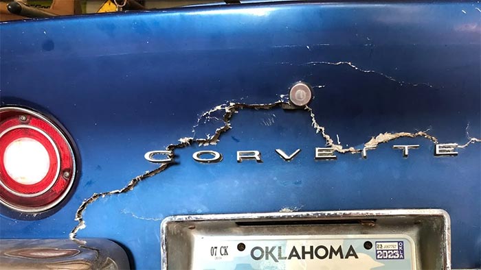 Corvettes for Sale: Identity-Confused 1972 Corvette on eBay