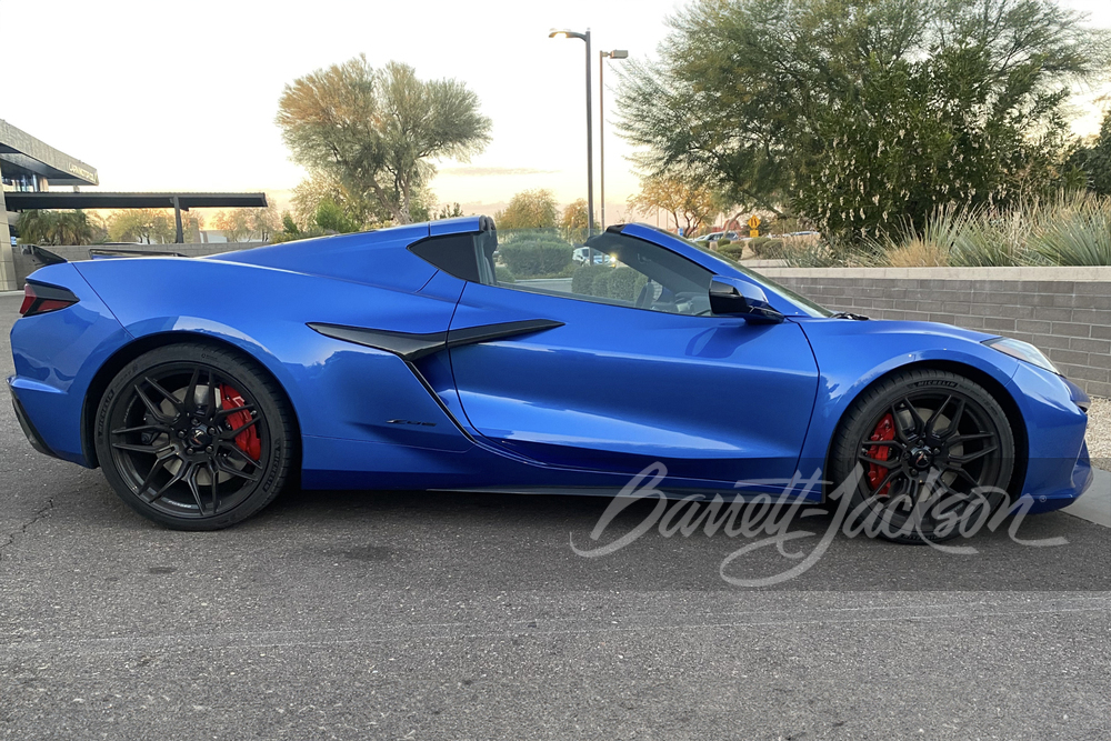 Elkhart Lake Blue 2023 Corvette Z06 Coupe 1LZ - $225,500