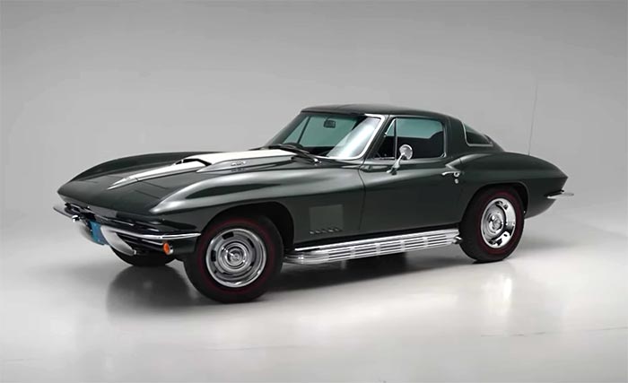 [VIDEO] Time-Lapse Restoration Features a 1967 Corvette Barn Find Parked Following Deer Strike