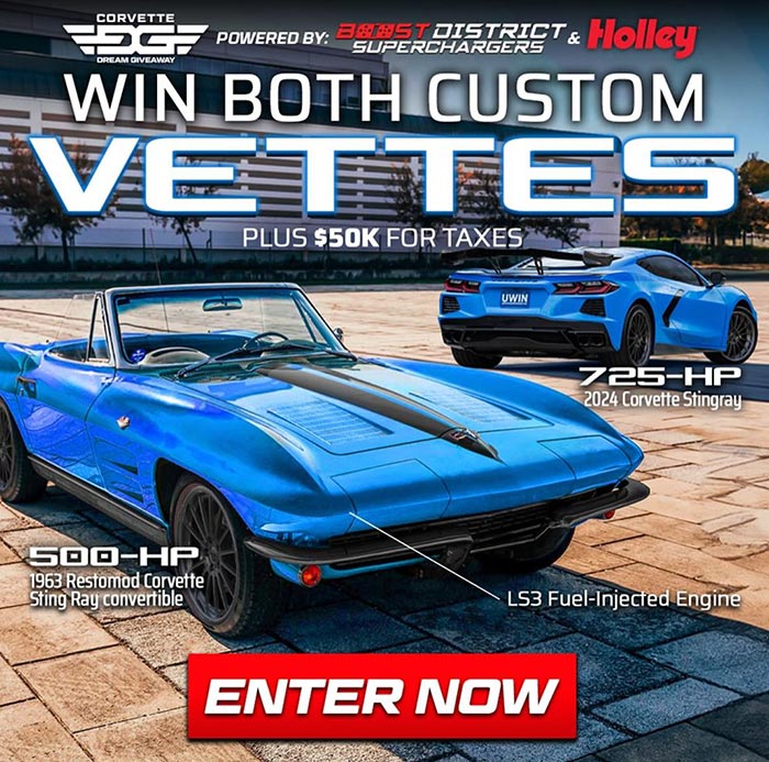 Win the 2024 Corvette Dream Giveaway