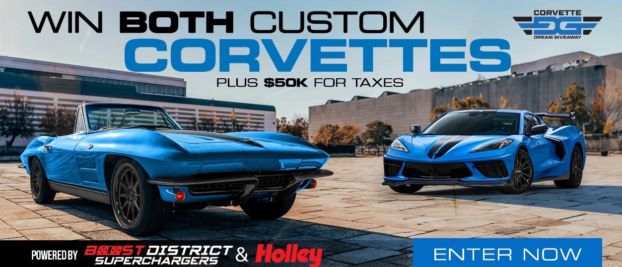 2024 Corvette Dream Giveaway: Double Entries to Win Two Corvettes and $50K Cash for Taxes