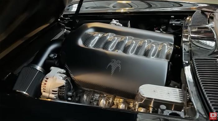 [VIDEO] Janie's Black Knight 1965 Corvette Sells at Steven Tyler's Grammys Charity Auction