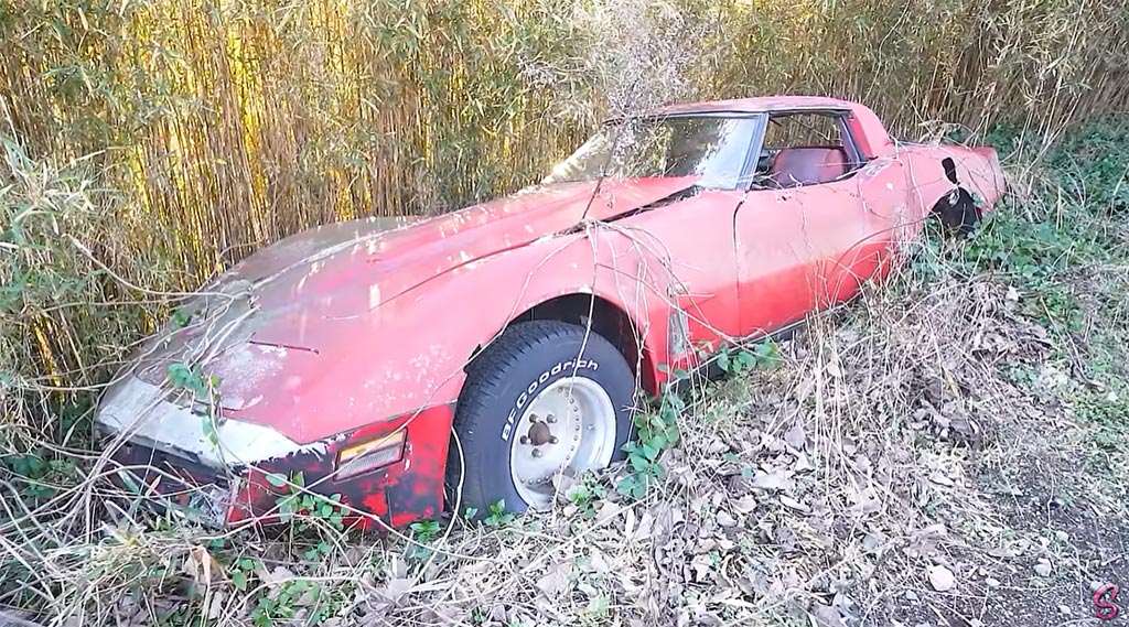 [VIDEO] There's a Car Graveyard Full of C3 Corvettes in Japan