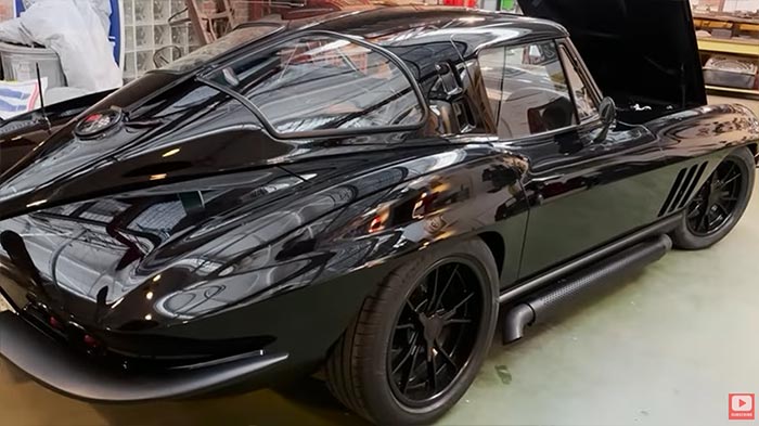 [VIDEO] Janie's Black Knight 1965 Corvette Sells at Steven Tyler's Grammys Charity Auction