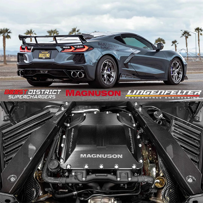 [VIDEO] Boost District Shows Off World's Fastest Supercharged C8 Corvette Stingray