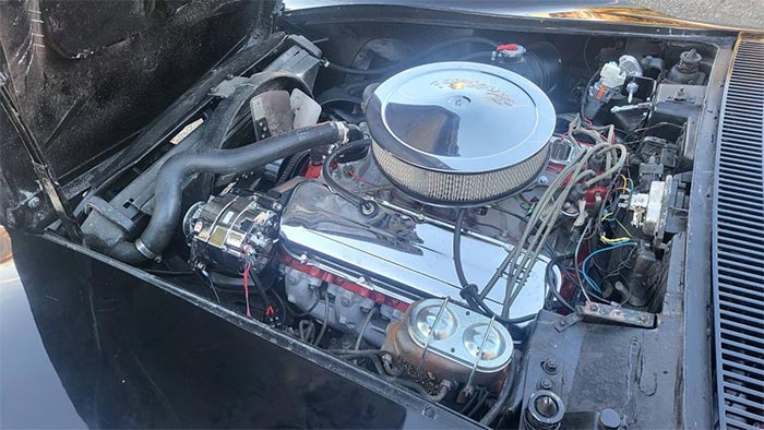 Corvettes for Sale: Black 454-powered 1970 Corvette on Craigslist