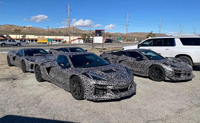 [SPIED] Prototype C8 Corvette ZR1s are Back on the Street