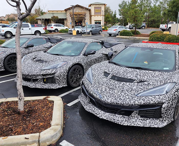 [SPIED] Prototype C8 Corvette ZR1s are Back on the Street