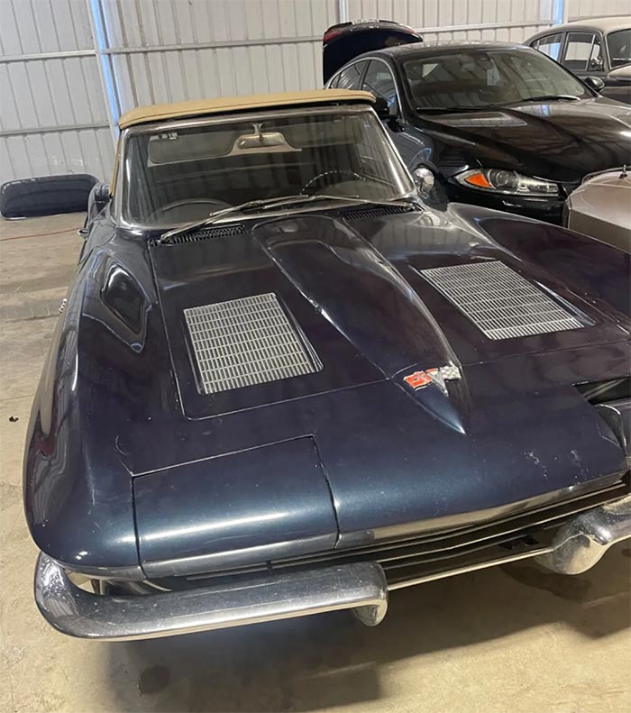 Corvettes for Sale: 1963 Corvette Convertible Project on eBay