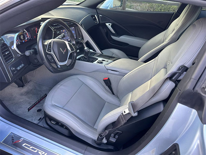 2017 Sterling Blue / Gray Grand Sport Coupe