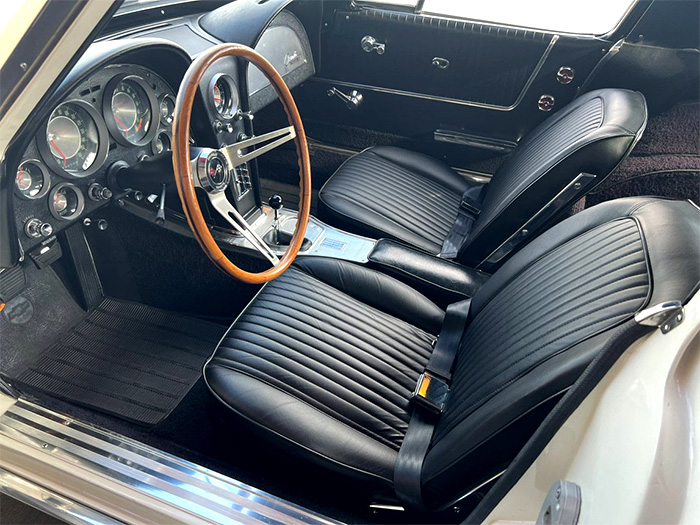 1963 White / Black 340hp Split Window Coupe