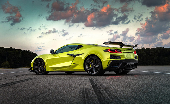 C8 Corvette's Average Transaction Price Surpasses $106K in Fourth Quarter 2023
