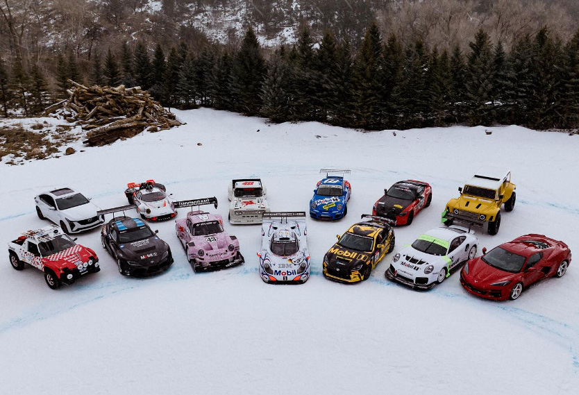 Corvette E-Ray at F.A.T. International Ice Race
