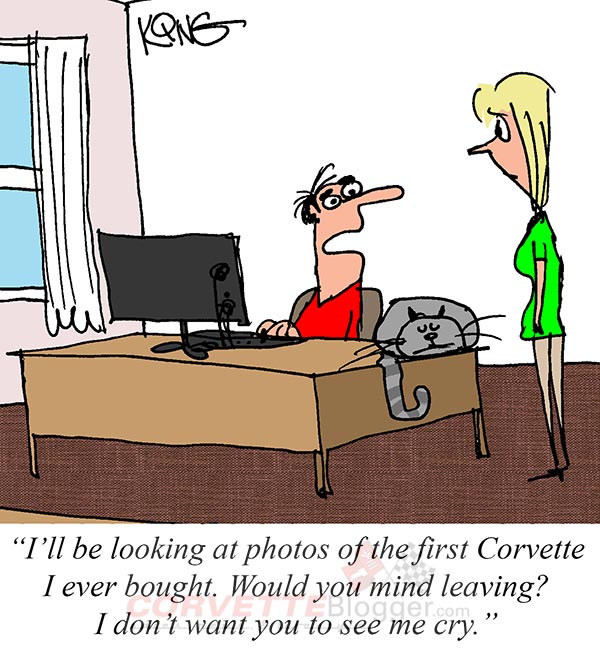 Saturday Morning Corvette Comic: Getting Emotional Over the One that Got Away
