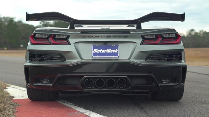 [VIDEO] C8 Corvette Z06 Heads to the MotorWeek Test Track