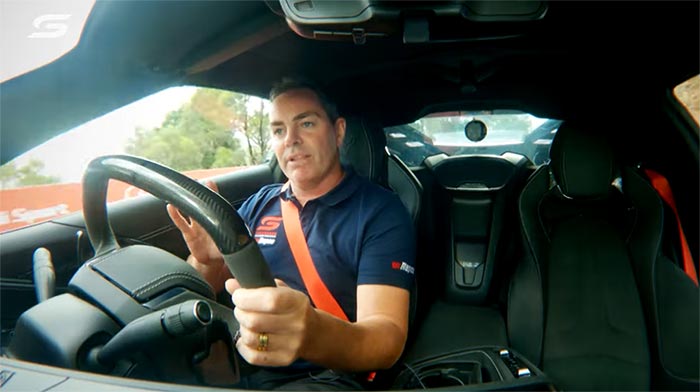 Craig Lowndes and the Corvette Z06