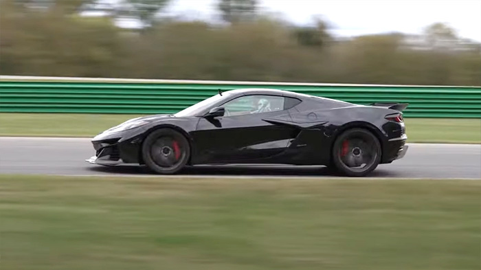 2024 Corvette E-Ray Hits VIR for Lightning Lap 17