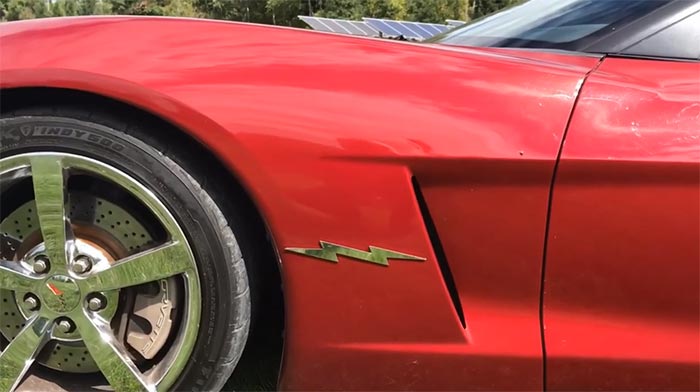 [VIDEO] Battery Powered C6 Convertible is one Electrifying Ride