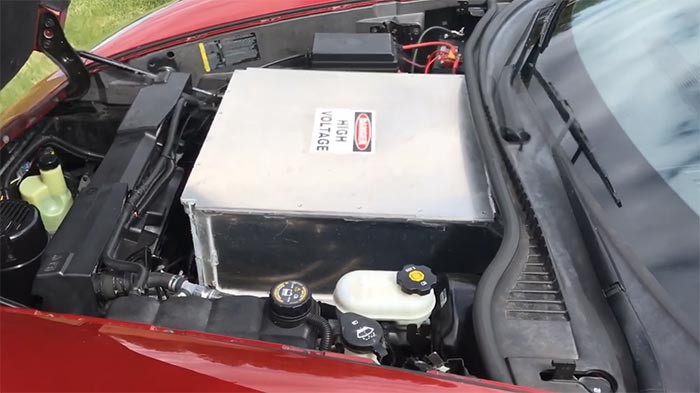 [VIDEO] Battery Powered C6 Convertible is one Electrifying Ride