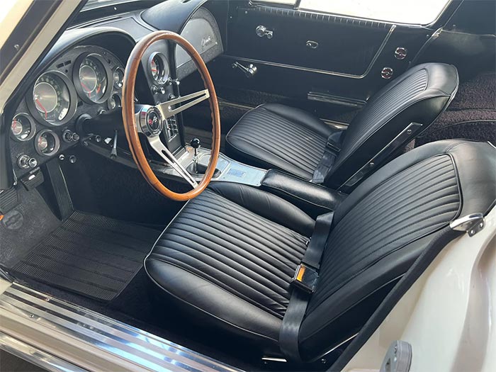 1963 White / Black 340hp Split Window Coupe