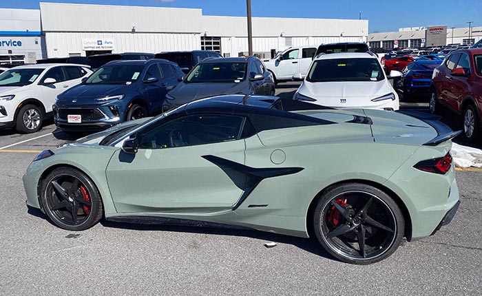 [PICS] First Customer-Ordered 2024 Corvette E-Ray Arrives at the Dealership