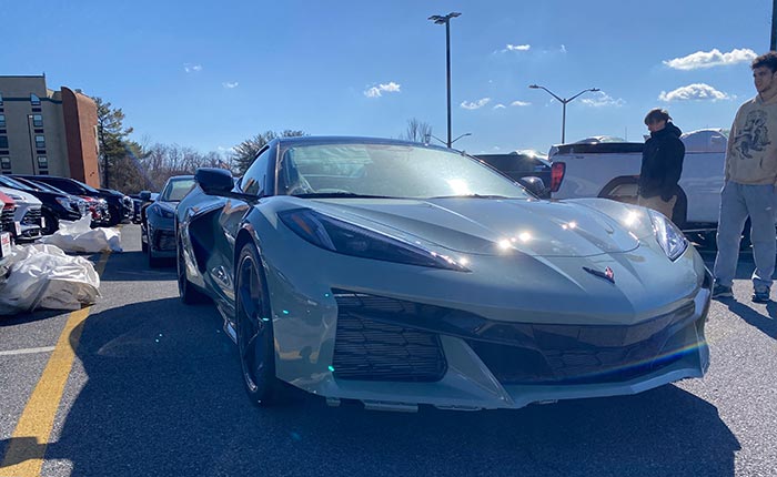 [PICS] First Customer-Ordered 2024 Corvette E-Ray Arrives at the Dealership