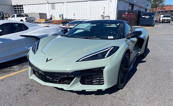 [PICS] First Customer-Ordered 2024 Corvette E-Ray Arrives at the Dealership
