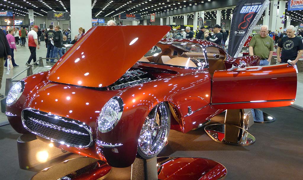 1953 Corvette 'TwelveAir' Wins Ridler Award at Detroit Autorama
