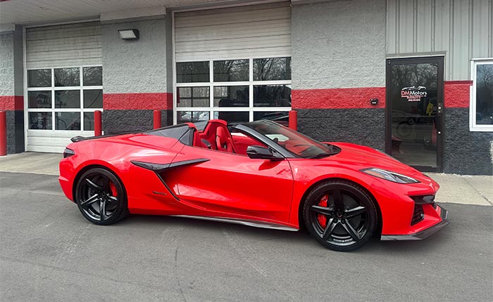 Pre-Owned Michigan Dealer Lists a New In-Stock 2024 Corvette E-Ray for $389,995