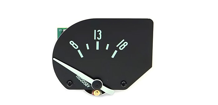 1961-1962 Corvette Voltmeter Gauge (Late Model Engine Swap)