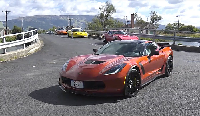 [VIDEO] Nearly 100 Corvettes Gather in New Zealand for National Corvette Convention