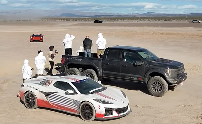 [VIDEO] Hooning the C8 Corvette Z06 in the Desert