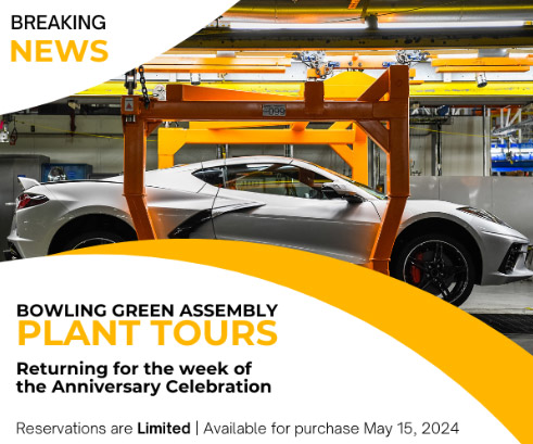 Corvette Assembly Plant Tours are Returning