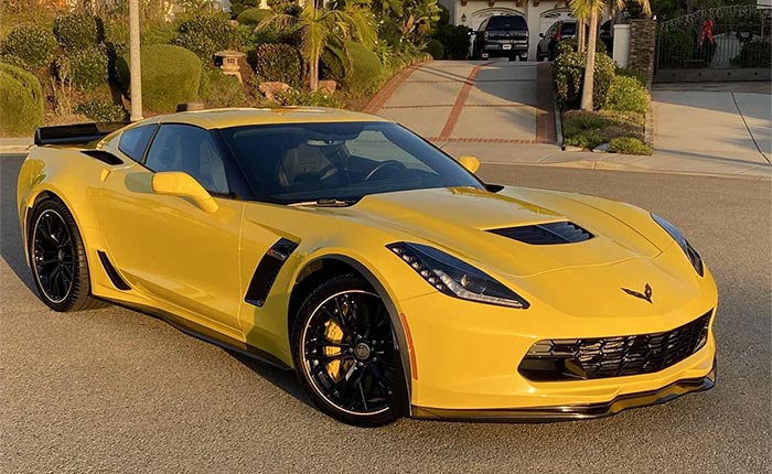 Corvettes for Sale: 2018 Corvette Z06 that Was Previously a GM Show Car is on Bring a Trailer
