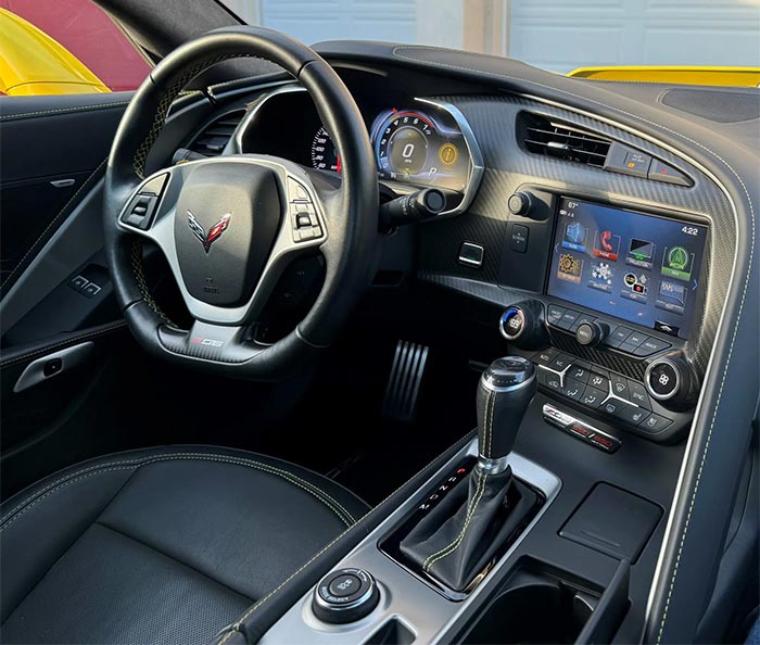 Corvettes for Sale: 2018 Corvette Z06 that Was Previously a GM Show Car is on Bring a Trailer