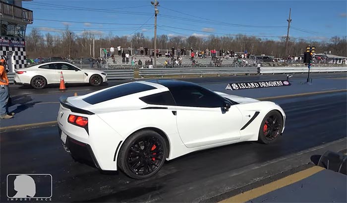 [VIDEO] C7 Corvette Z06 Takes On All Comers at Island Dragway's Test and Tune