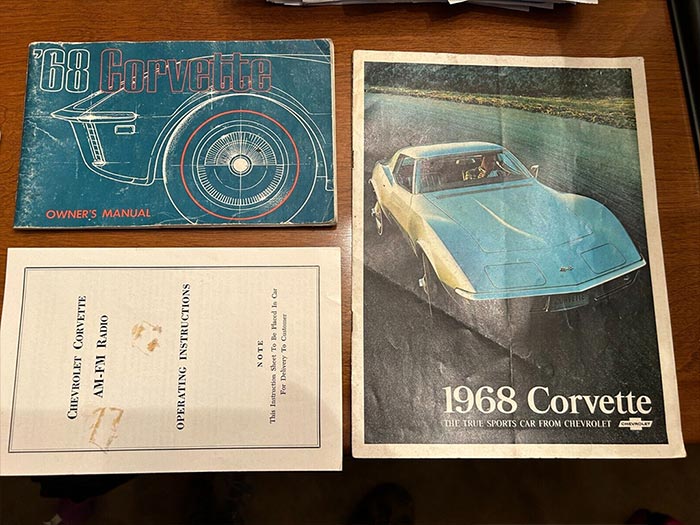 Corvettes for Sale: One Family Owned 1968 Corvette Coupe