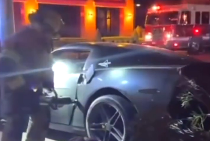 [ACCIDENT] C6 Corvette Driver is Extracted after Crash with the Jaws of Life
