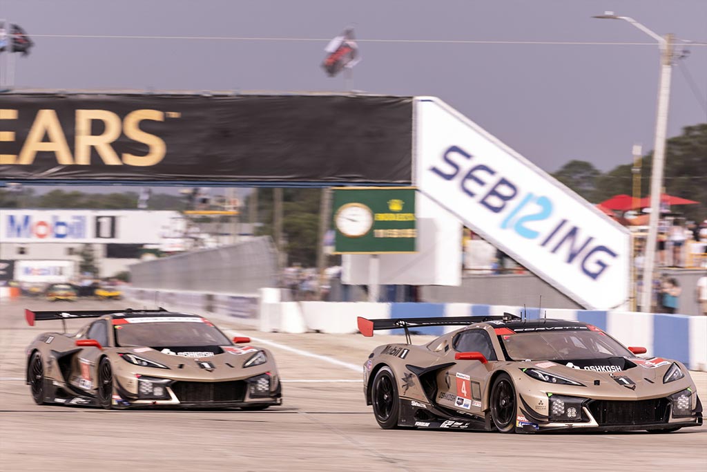 Corvette Racing at Sebring: AWA Leads Corvette Contingent at Finish