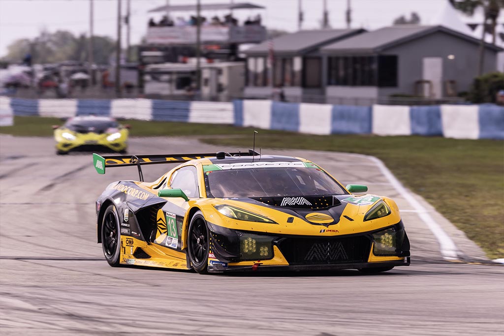 Corvette Racing at Sebring: AWA Leads Corvette Contingent at Finish
