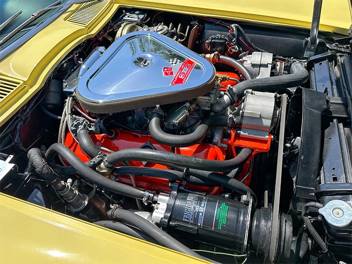 Sunfire Yellow 1967 Corvette