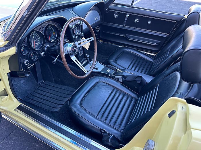 Sunfire Yellow 1967 Corvette