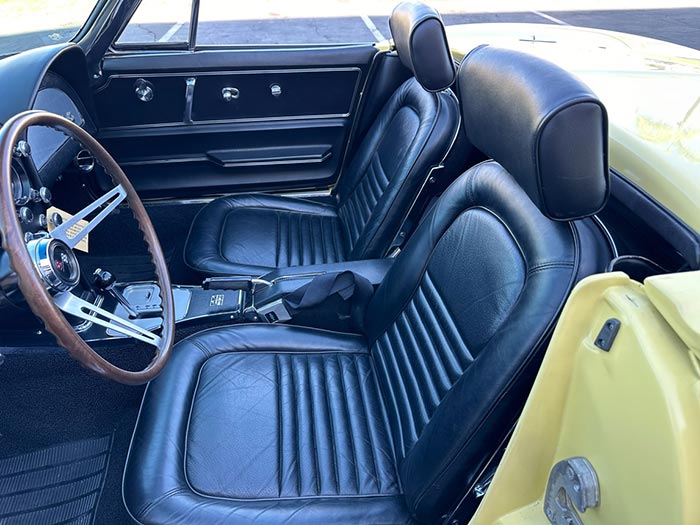 Sunfire Yellow 1967 Corvette