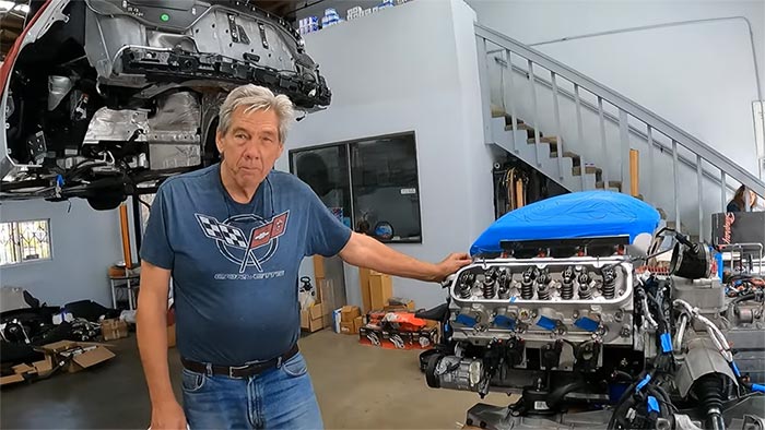 [VIDEO] This C8 Corvette Stingray is Undergoing an 8.1L Big Block V8 Engine Swap