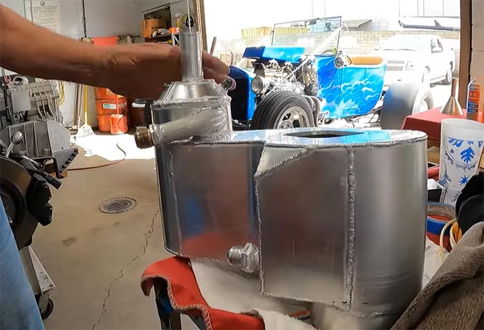 Custom Dry Sump Oil Tank