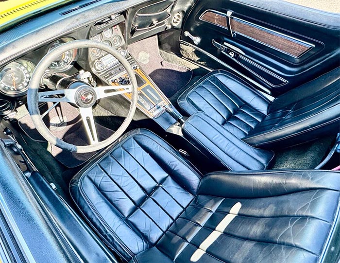 Corvettes for Sale: Highly Original 1971 Corvette Convertible on eBay Priced at $22K
