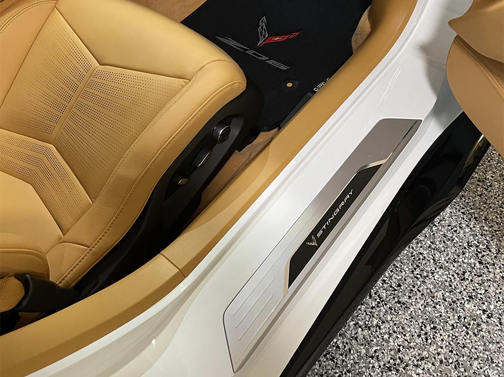 2024 Corvette Z06 Delivered with a Stingray Sill Plate