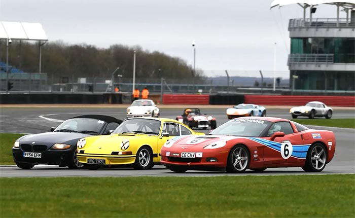 [VIDEO] C6 Corvette Chases Down a Ford GT40 at the Silverstone GP